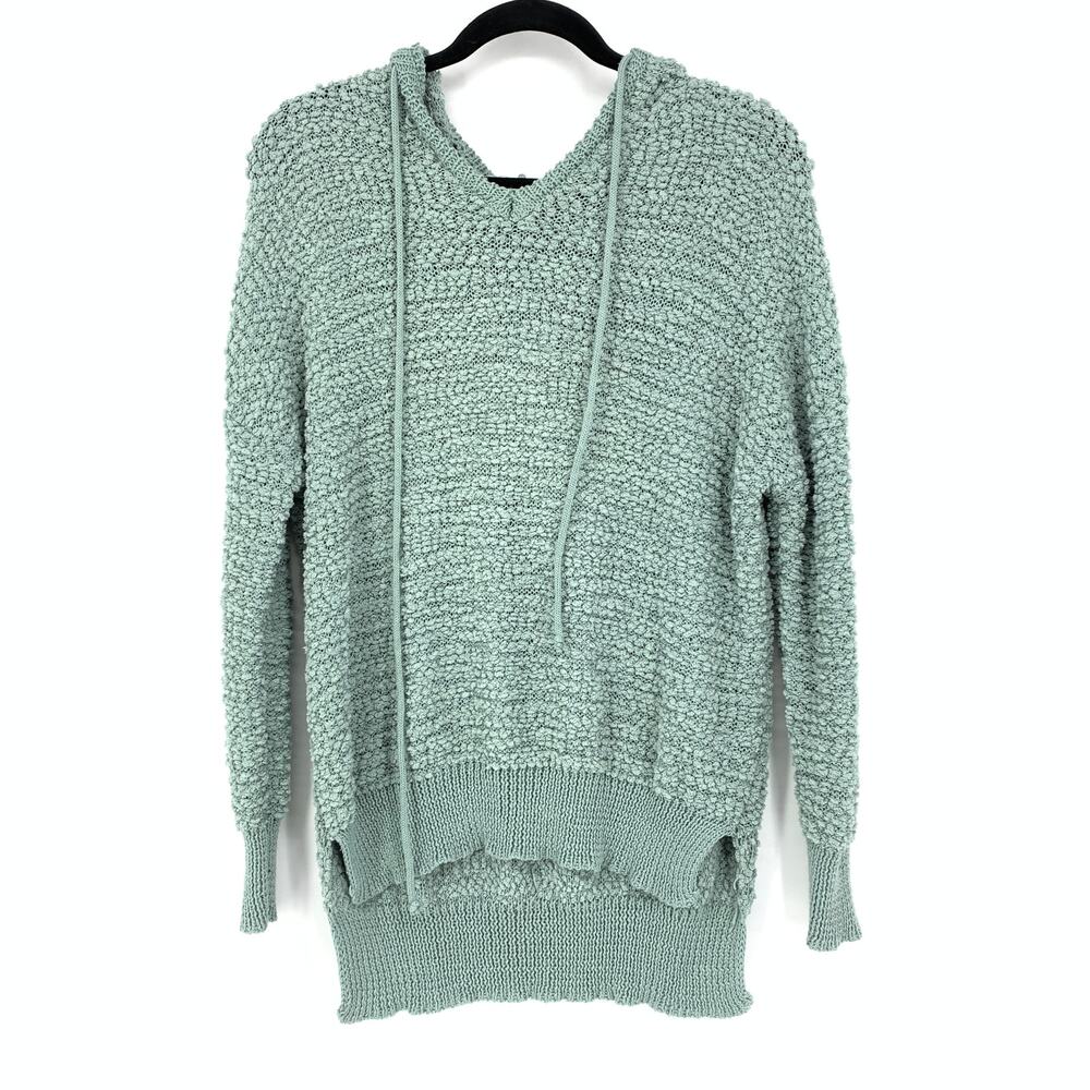 Young Fabulous and Broke Women's Size S/M Pullover Hoodie Sweater Light Green